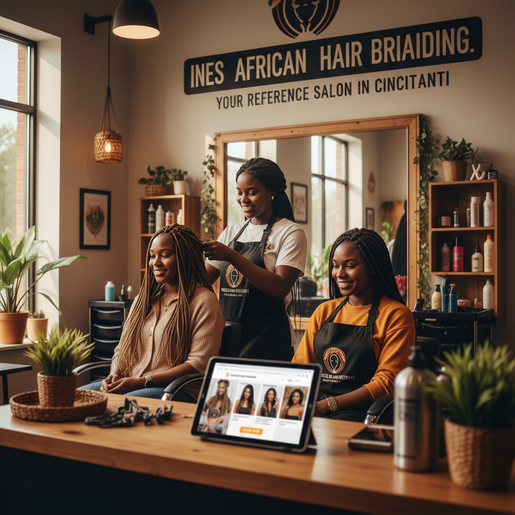 Ines African Hair Braiding: Votre Salon de Référence à Cincinnati